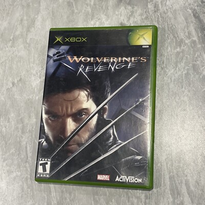 X2: Wolverine's Revenge Microsoft Xbox 2003 Complete Vintage Xmen Video Game CIB