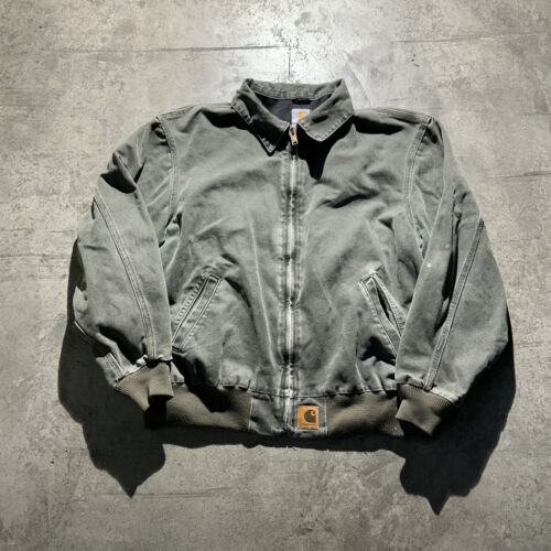 Vintage Carhartt Santa Fe Jacket J102 MOS Green Size XXL Vintage Carhartt Santa Fe Jacket J102 MOS Green Size XXL
