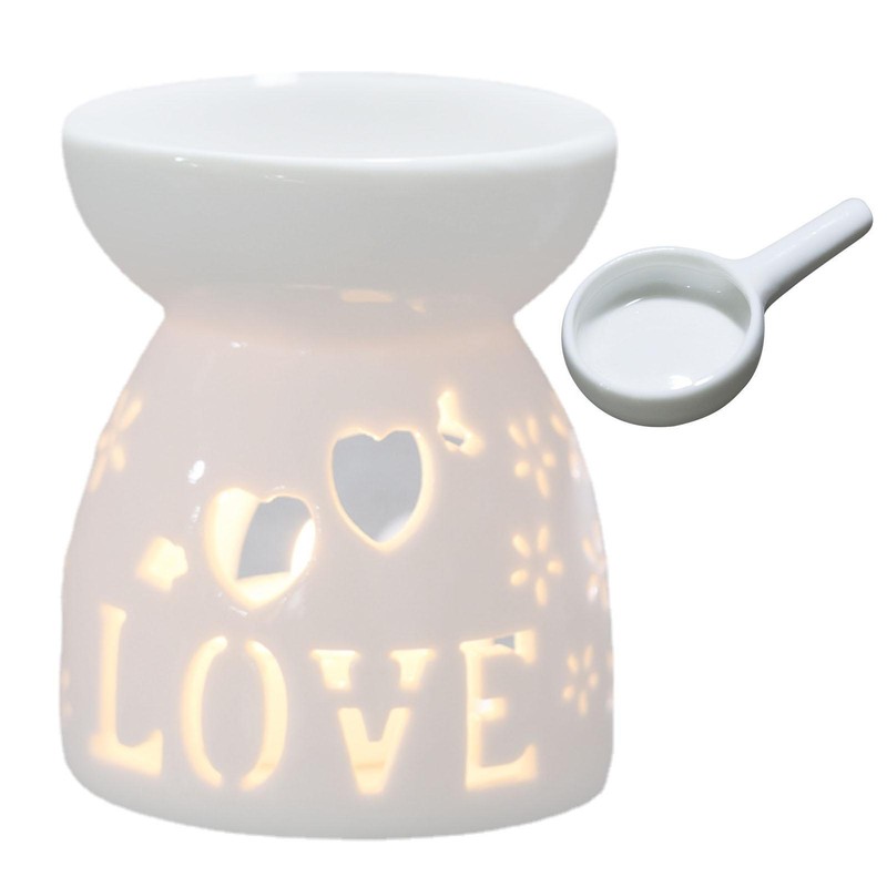 Essential Oil Burner, Ceramic Aroma Burners Diffuser Holder Aromatherapy Tarts