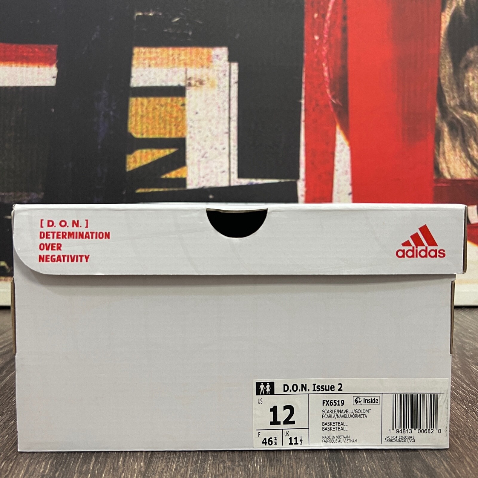 Size 12 - 2021 Adidas DON Issue 2 x Marvel Spiderman's Journey Red / Navy  FX6519: купить с доставкой из США, цена 13 104 руб - (275397676358)