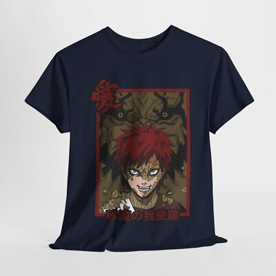 Gaara Shirt Naruto Shippuden Madara Itachi Anime Style Tee T-Shirt All Size Cute