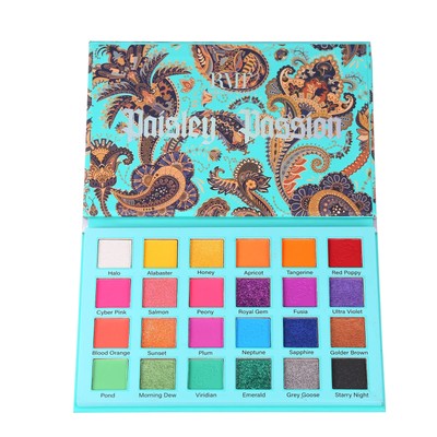 Romantic Beauty Paisley Passion 24 Color Eyeshadow Palette  *Brand New in Box*