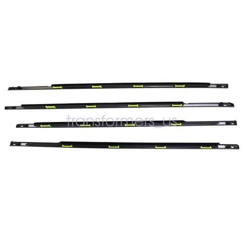 Outer Door Belt Weatherstrip Window Seal Molding Set For Honda Civic Sedan 96-00