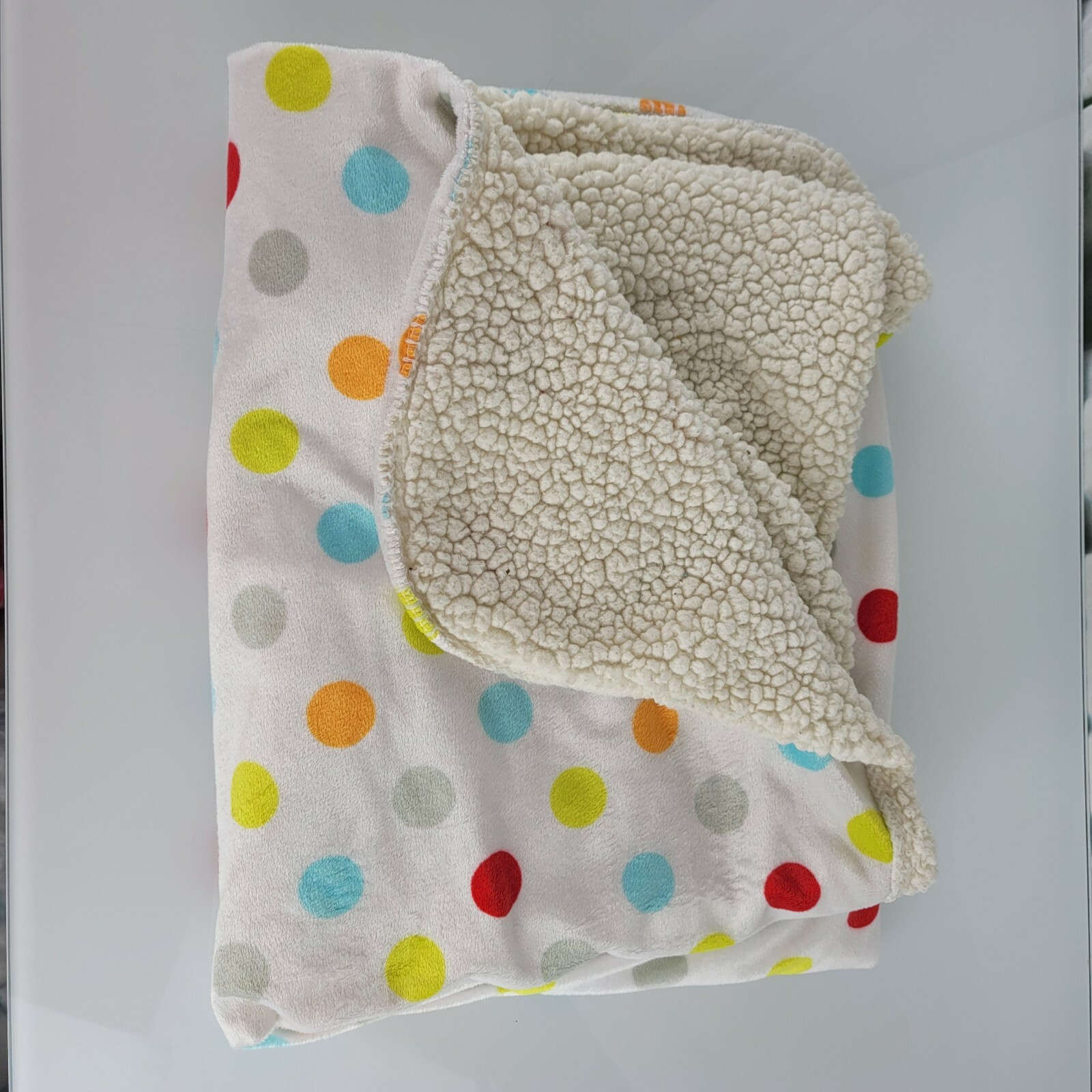 Polka dot blanket baby hotsell