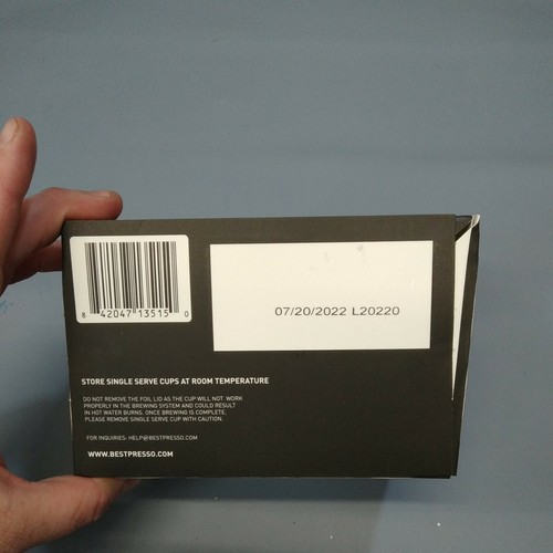 Bestpresso Coffee 12 Count Italian Roast Single Serve K Cup 7/20/22