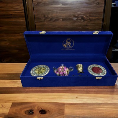 Premium Saffron High Quality 4.608g1mesghal 100% Pure &With gift box. 16/5.5/3.5