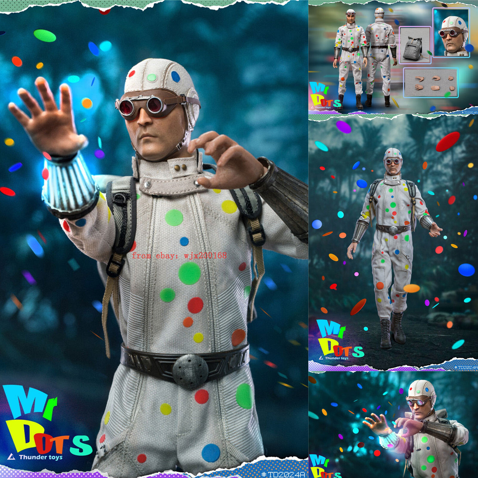 1/6 Thunder Toys Mr Dots Deluxe Figure [TDT-2024B] - EKIA