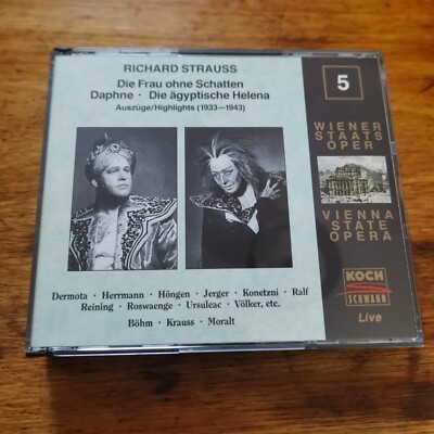 Richard Strauss: Die Frau hone Schatten; Daphne; Die ägyptische Helena by...
