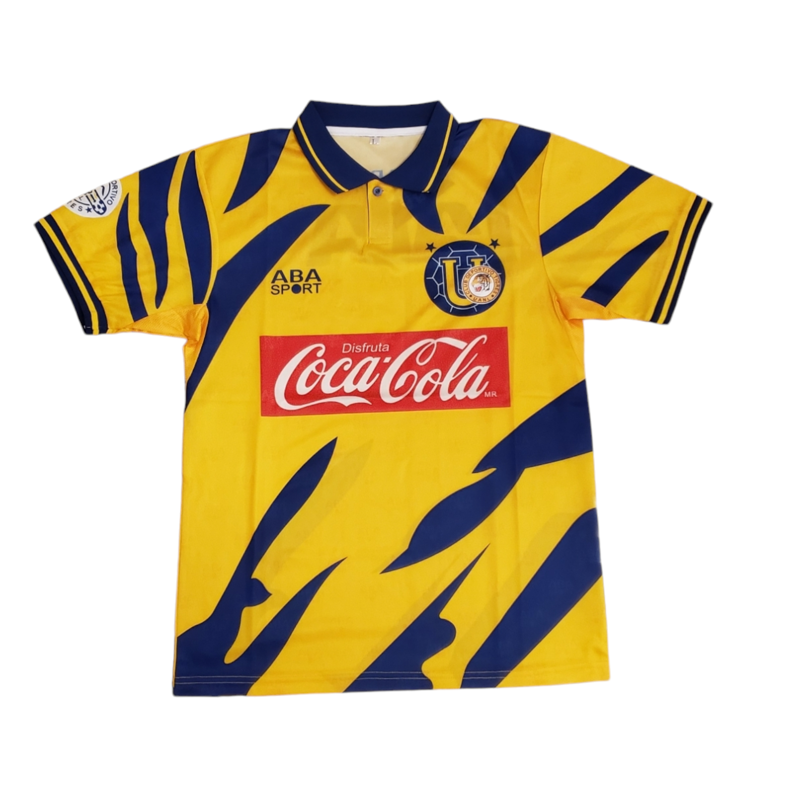 XXL Jersey  Vintage TIGRES UANL HOME  Season 1995/1996  - Yellow - ABA SPORT