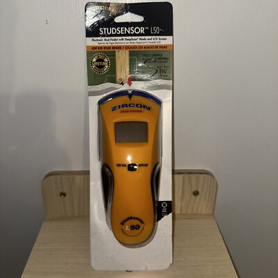 Zircon StudSensor L50 Edge Finding Electronic Stud Finder Sensor w/ Deep Scan