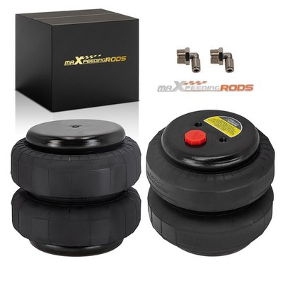 Pair MaXpeedingrods Universal Air Spring Bag Standard 2500lbs for Motorhome Van