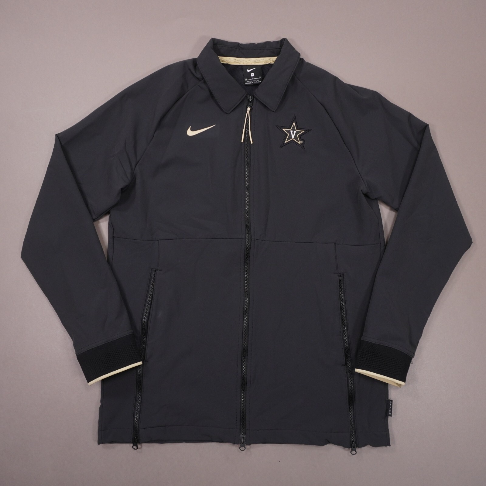 Nike On Field Vanderbilt Commodores Full Zip Jacket Womens
