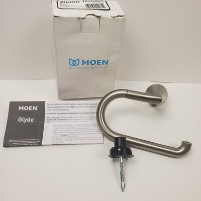 Moen Glyde Toilet Paper Holder Brushed Nickel YB2308BN