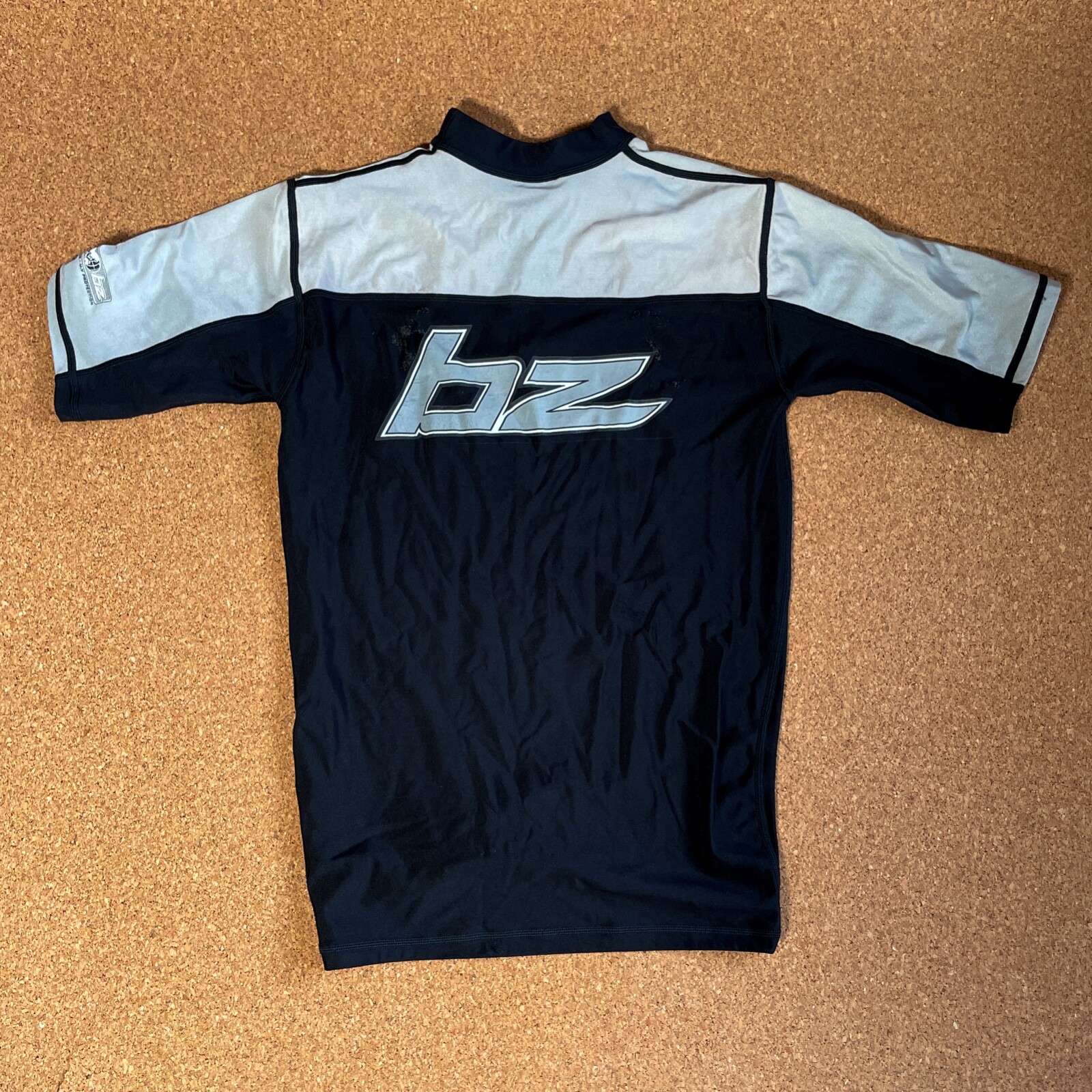 Vintage Y2K BZ Bodyboarding Surf Short Sleeve Rash Guard