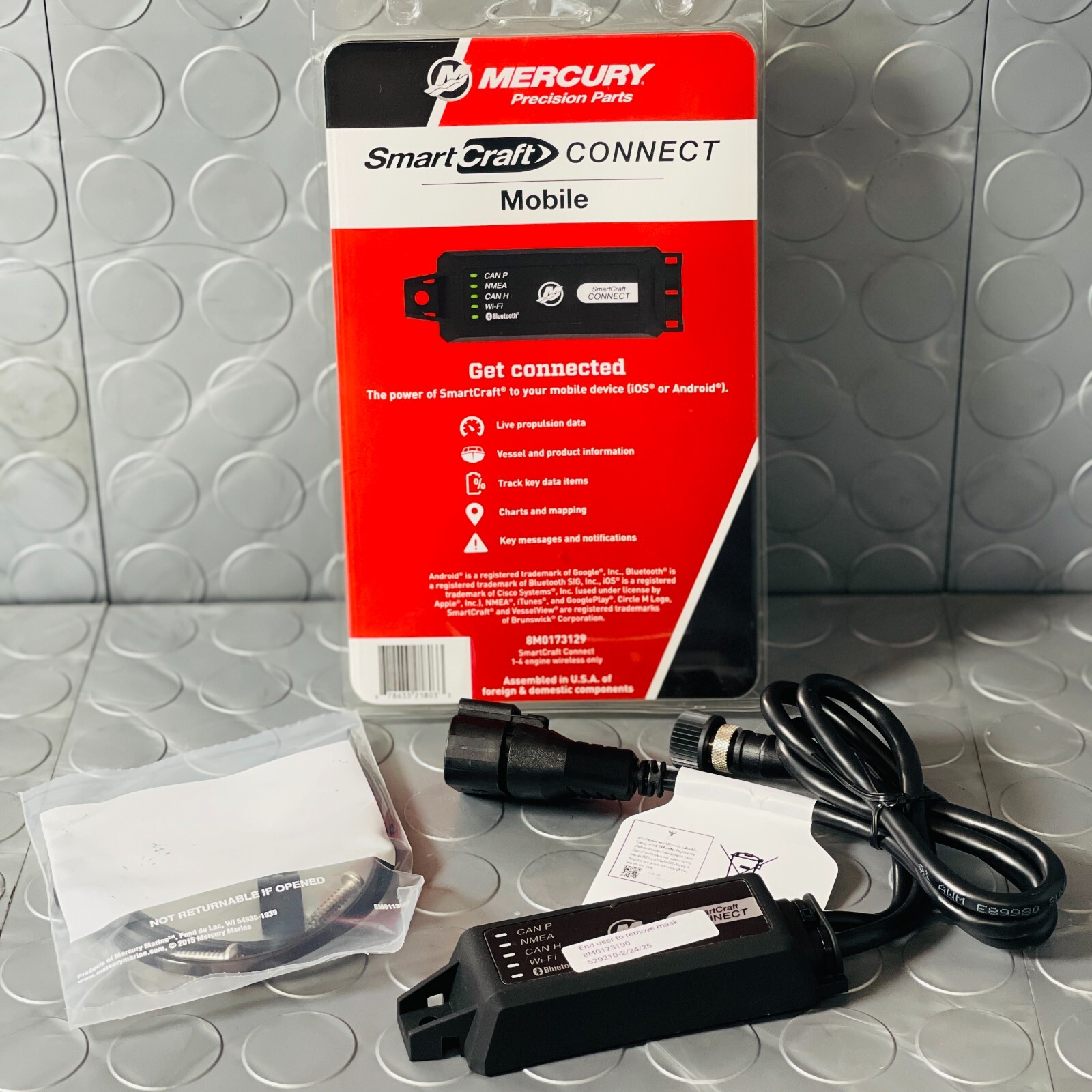 Mercury SmartCraft Connect Mobile Module Multi Engine iOS