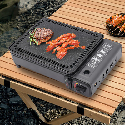 Butane Grill Stove, Portable Camping Grill Gas Stove, Portable Butane Gas Stove