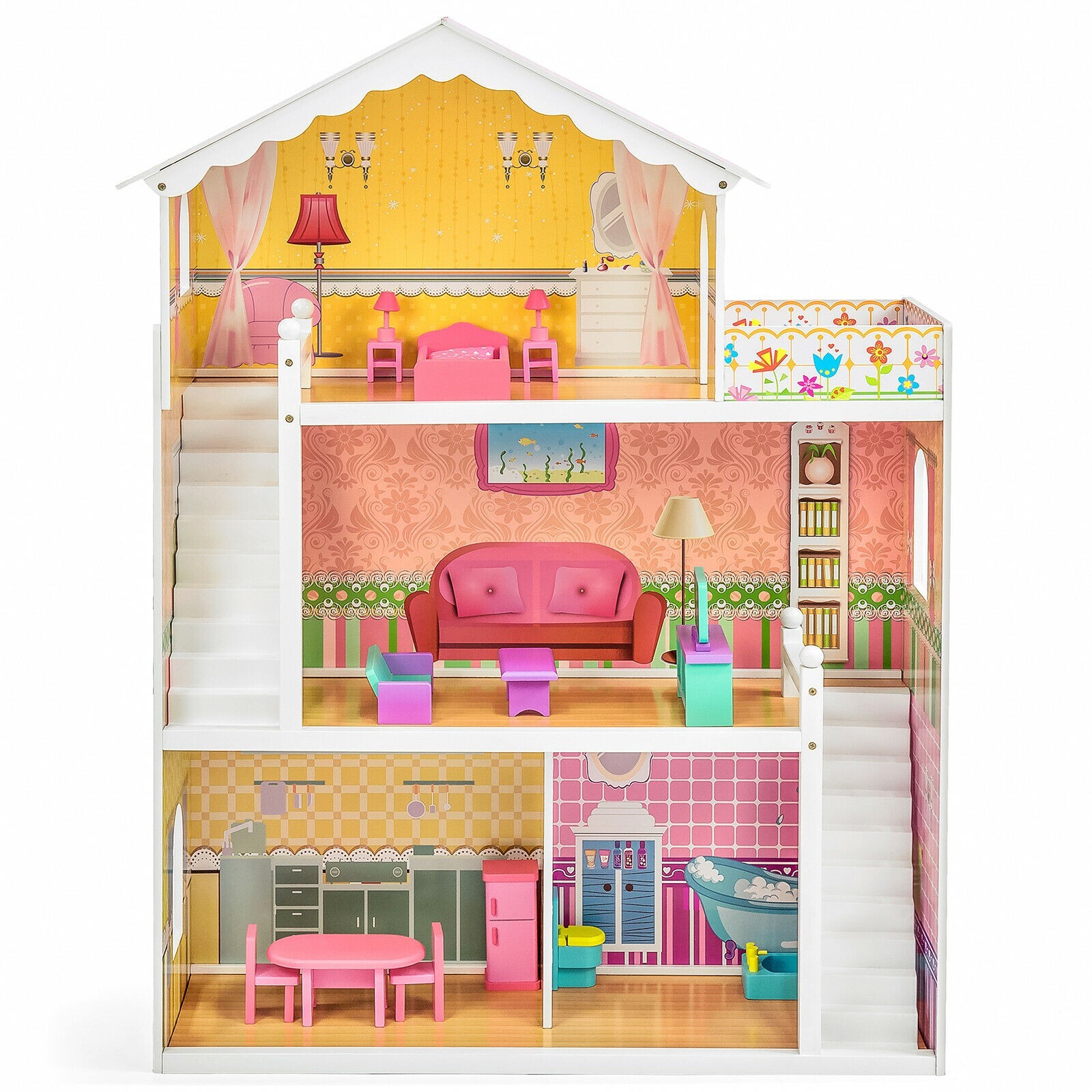 Wooden Toys кукольный домик 