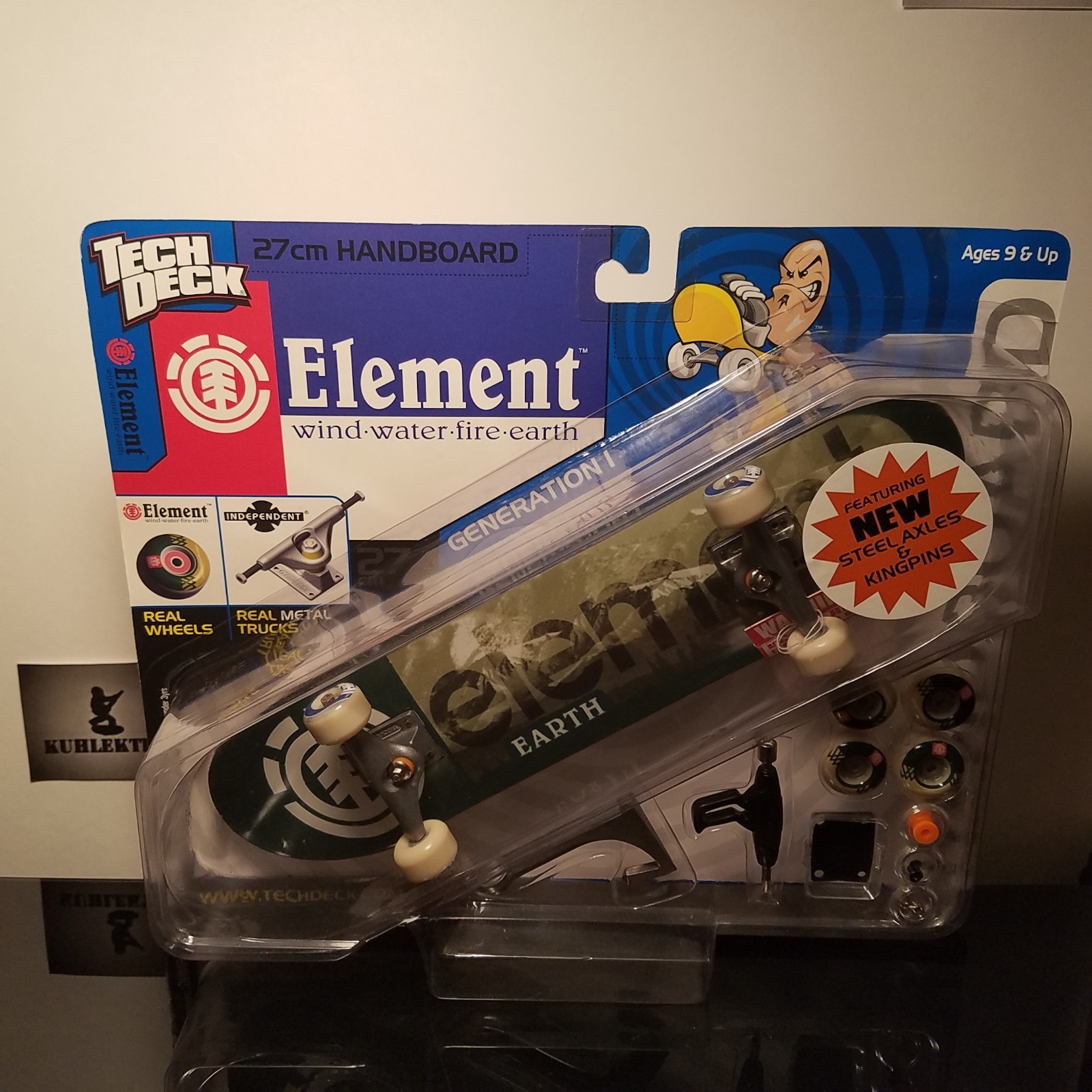 TECH DECK 27cm HANDBOARD SKATEBOARD ELEMENT INDEPENDENT GENERATION ONE MOUNTAINS