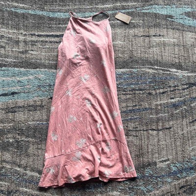 NWT Women's Patagonia Organic Cotton Alpine Valley Pink Spring Flora Dress Sz XS