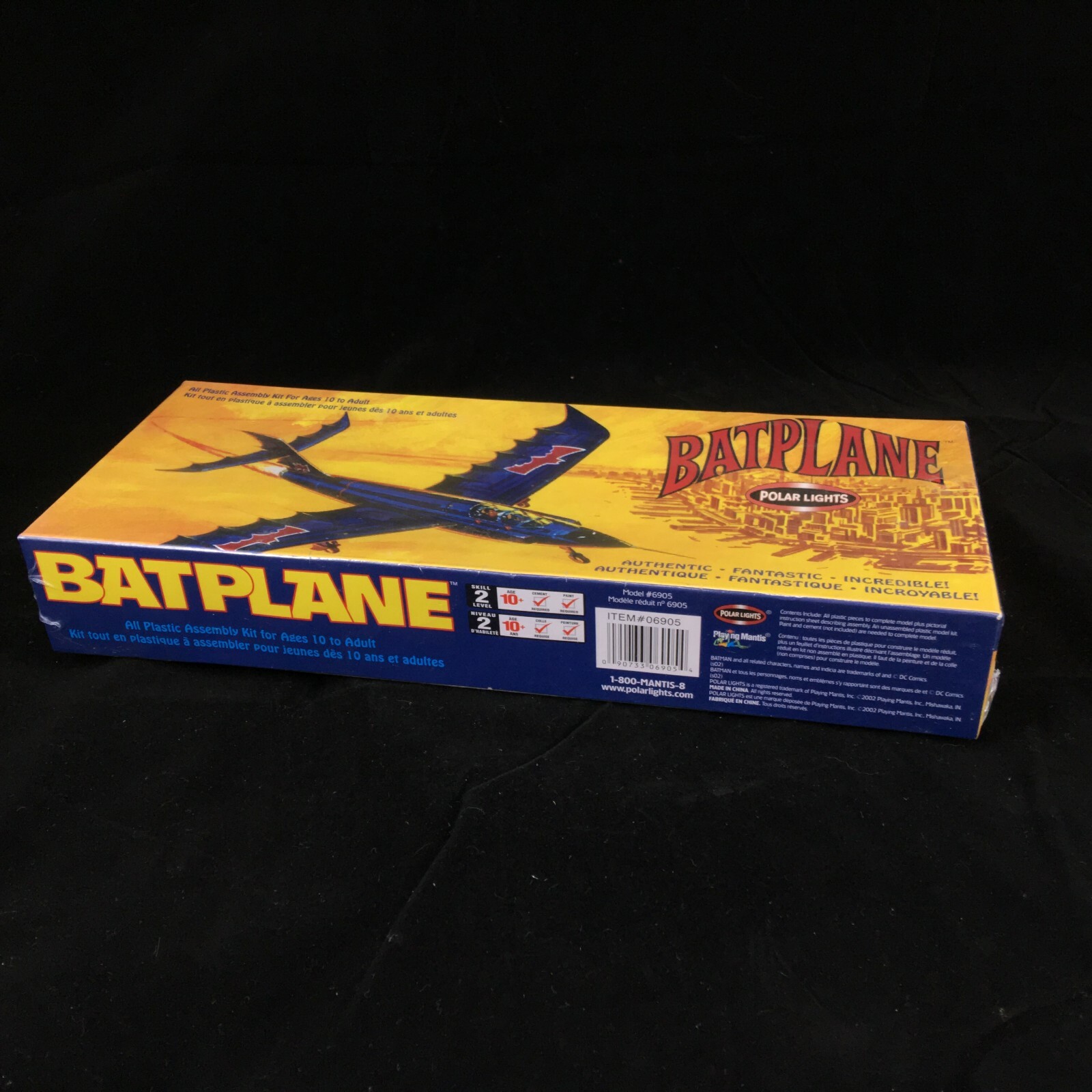 New Polar Lights Batplane Model Kit #6905