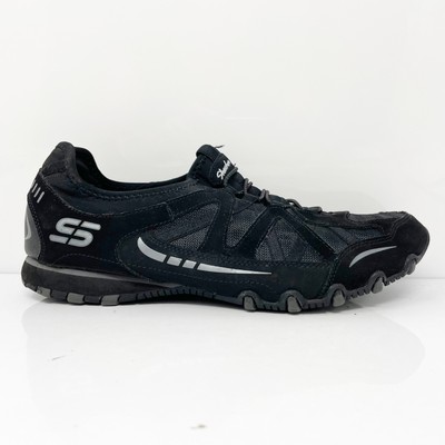 

Skechers Womens Bungee Bikers 22406EWH Черная повседневная обувь Кроссовки Размер 9.5, Черный, Bungee Bikers