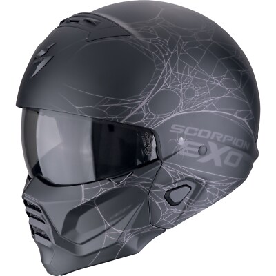 Scorpion Motorcycle Helmet Exo-Combat II 2 Solid - Street Fighter