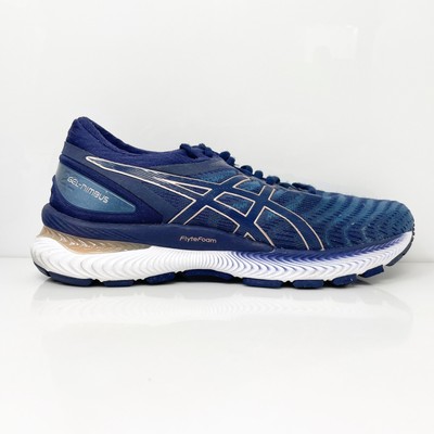 

Asics Womens Gel Nimbus 22 1012A586 Синие кроссовки для бега Размер 8,5 Вт, Синий, Gel Nimbus 22