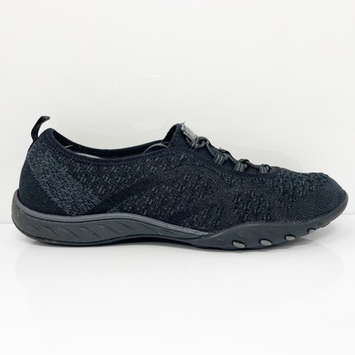 

Skechers Womens Breathe Easy Fortune 23028 Черная повседневная обувь Кроссовки Размер 8, Черный, Breathe Easy Fortune