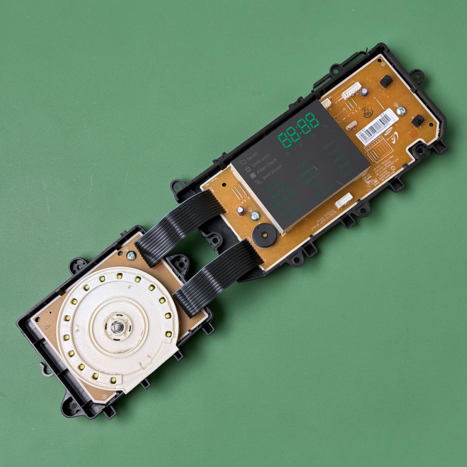 Samsung Dryer Interface Control Board DC92-01647B