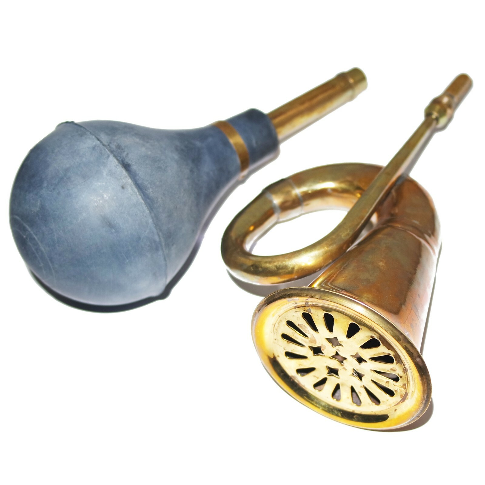 Brass Taxi Horn Car Vintage Look Rubber Bulb Horn Trumpet Loud Sound Bugle  