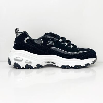 

Skechers Womens D Lites 11936 Черная повседневная обувь Кроссовки Размер 8, Черный, D Lites