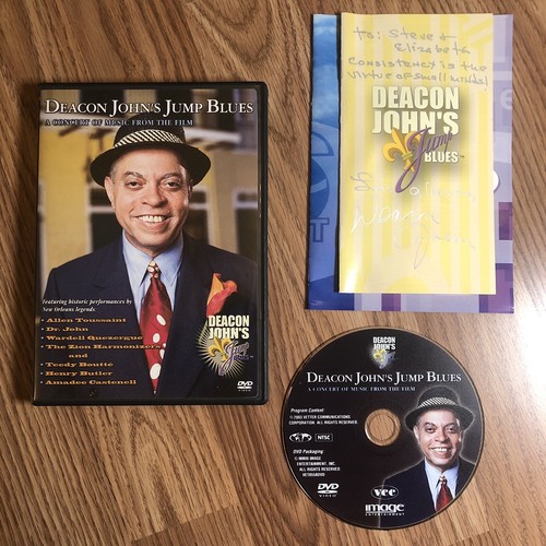 その他 Jump Blues: Concert of Music From the Film [DVD] Signed Deacon John's Jump Blues: A Concert of Music From