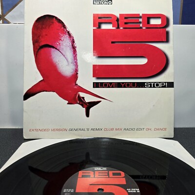 Red 5 - I Love You... Stop! Extended Ver - 12'' Vinyl - House Nation DST 1515-12