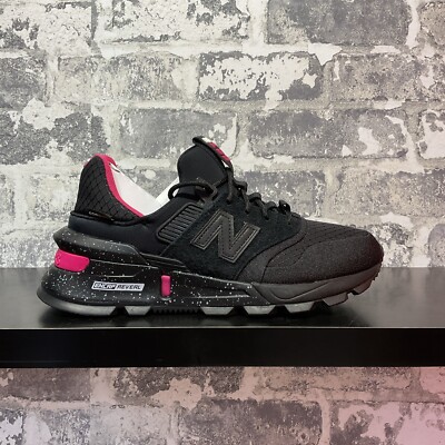 Men New Balance 997S Cordura Black Pink MS997SBP Size 8/9