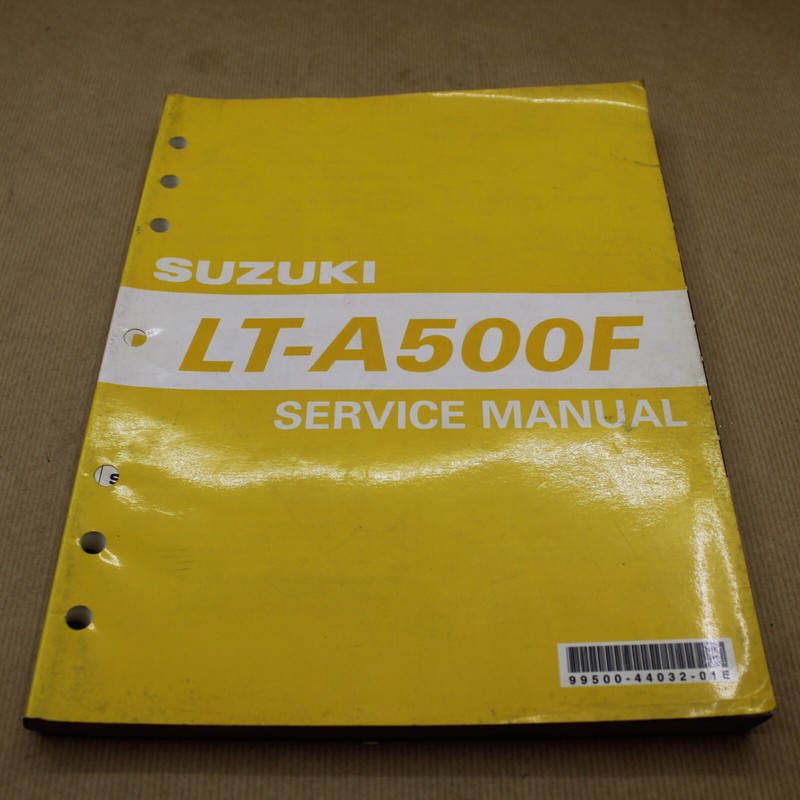 Manuel  Technique D Atelier Quad Suzuki Lt-A 500 F 2000 ->Service Manual Lta500f
