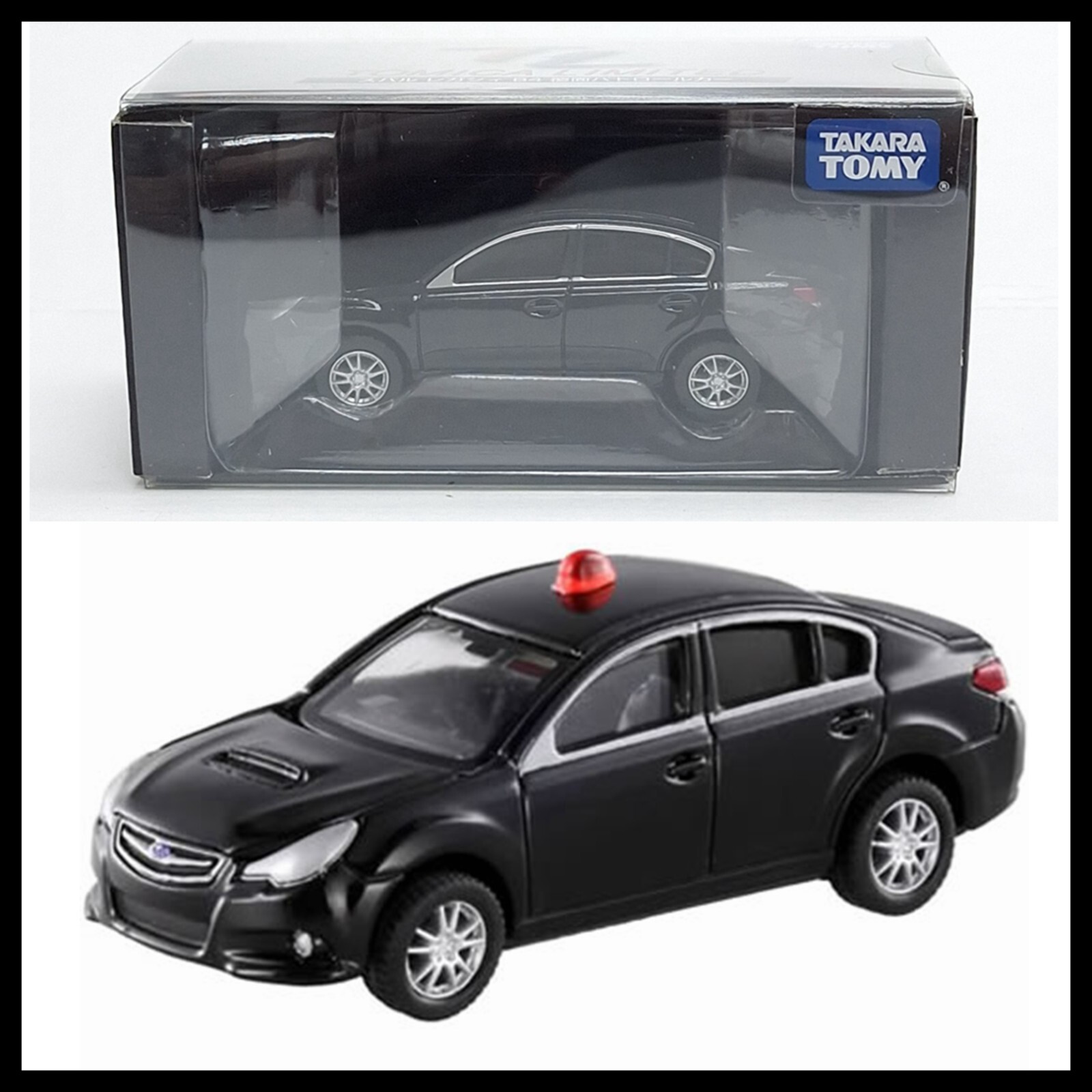 TOMICA LIMITED TL 0156 Subaru Legacy B4 Police Car 1/60 TOMY