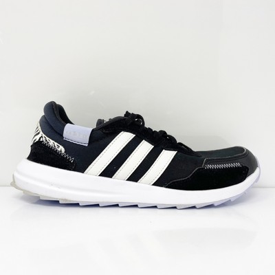 

Adidas Womens Retrorun GZ5355 Черные кроссовки для бега Размер 6.5, Черный, Retrorun
