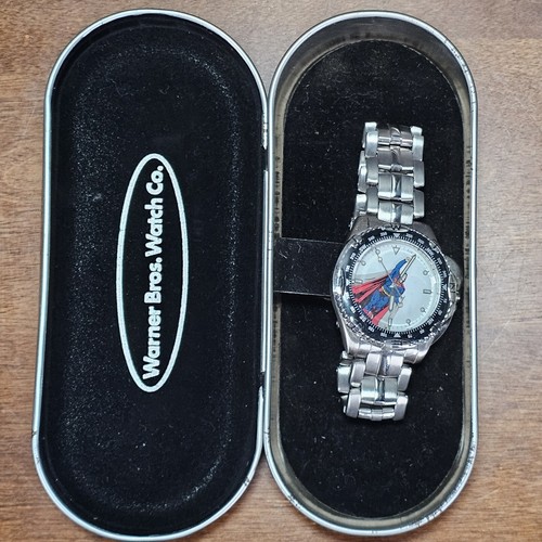 Warner Bros. ワーナーブラザーズ 時計 Fossil WARNER BROTHERS (by Fossil) pocket watch new battery/w chain