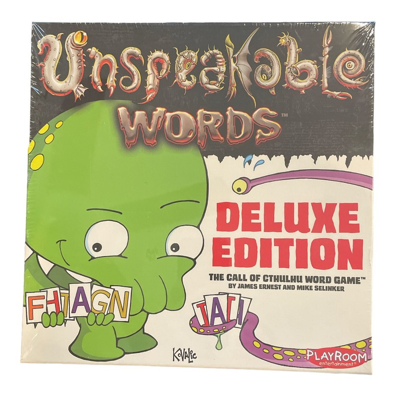 Unspeakable Words Deluxe Edition (2015) Board Game Board Game Guys