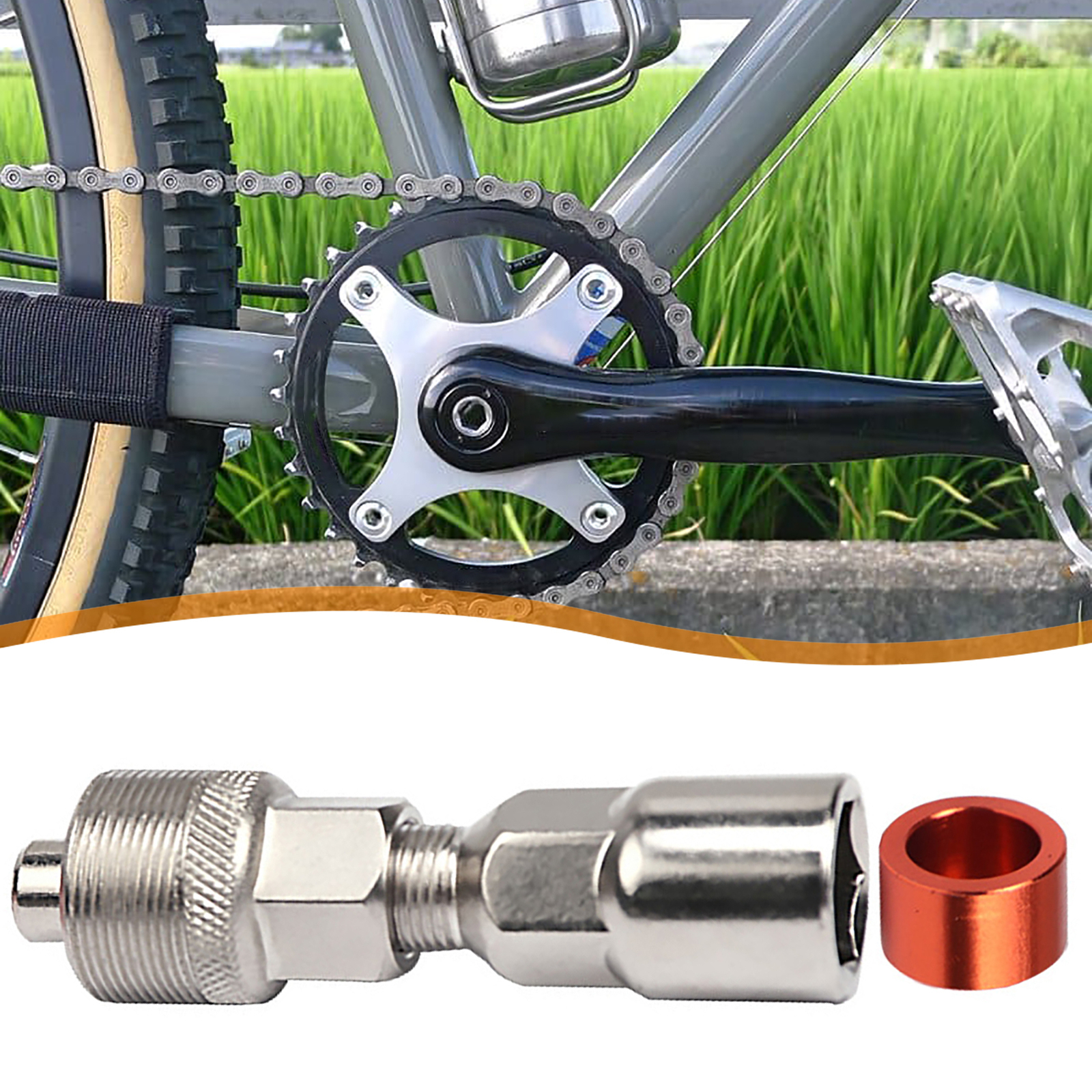Bicycle Extractor Pedal Road MTB Mountain Bike Crank Arm Puller Removal Tool