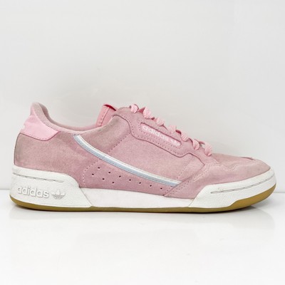 

Adidas Womens Continental 80 G27720 Розовые повседневные кроссовки, размер 8, Розовый, Continental 80