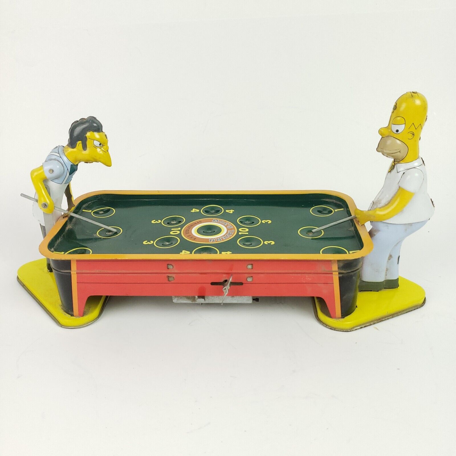 the Simpsons | MOE'S TAVERN POOL GAME | A Wind-Up Tin Action the Simpsons | MOE'S TAVERN POOL GAME | A Wind-Up Tin Action
