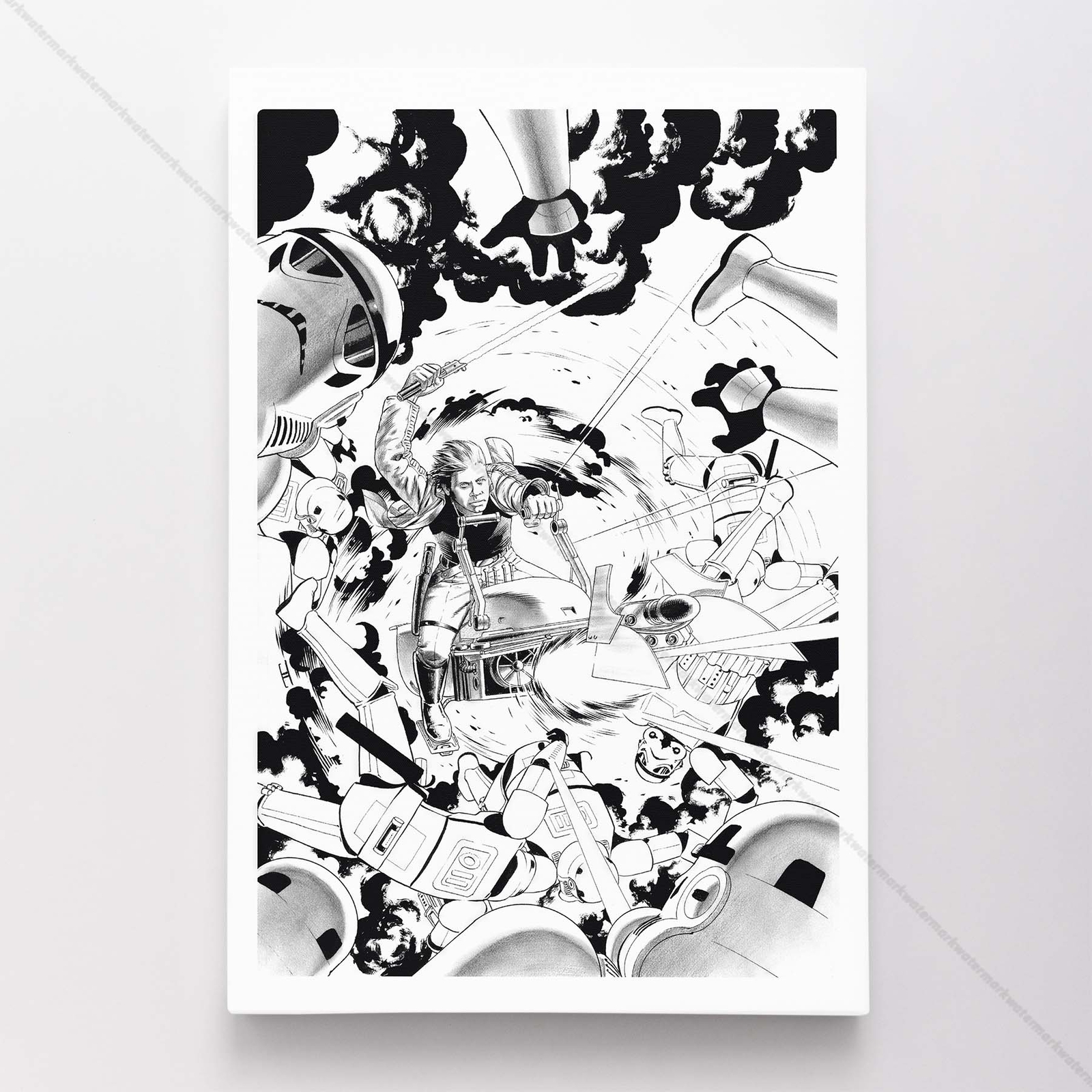 Star Wars Poster Canvas Movie Comic Art Print #39