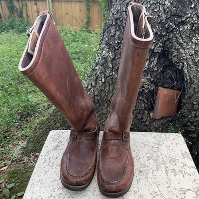 russell moccasin snake boots