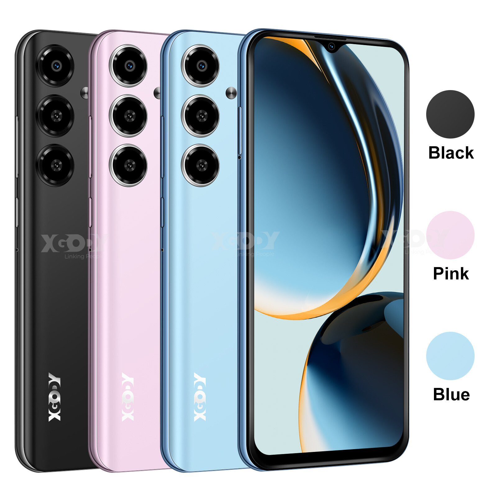 XGODY New Factroy Unlocked Cell Phone 64GB Android Smartphon