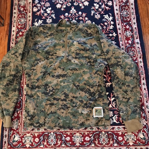 USMC Woodland MARPAT FROG Flame 