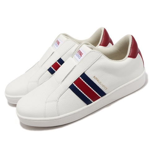 Женские повседневные туфли без шнуровки Royal Elastics Bishop White Rio Red Blue 91722-015