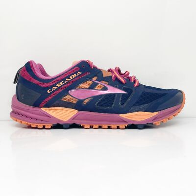 Brooks Womens Cascadia 11 1202041B451 Синие кроссовки для бега Размер 8 B