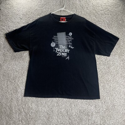The Twilight Zone Monologue T-shirt XL Television City Licensed 2000s