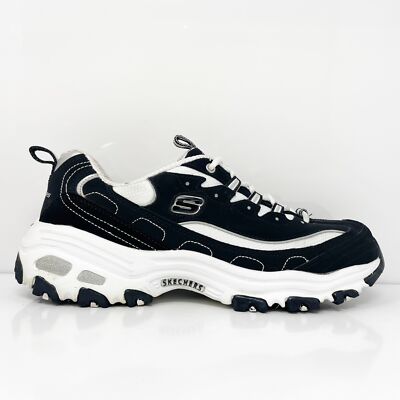 

Skechers Womens D Lites 11930EW Черная повседневная обувь Кроссовки Размер 8.5, Черный, D Lites